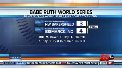 Northwest Bakersfield baseball falls in Babe Ruth World Series semifinals