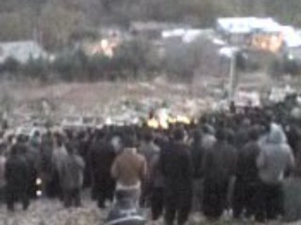 Makwan Moloudzadeh's Funeral, December 6, 2007, Paveh, Iran