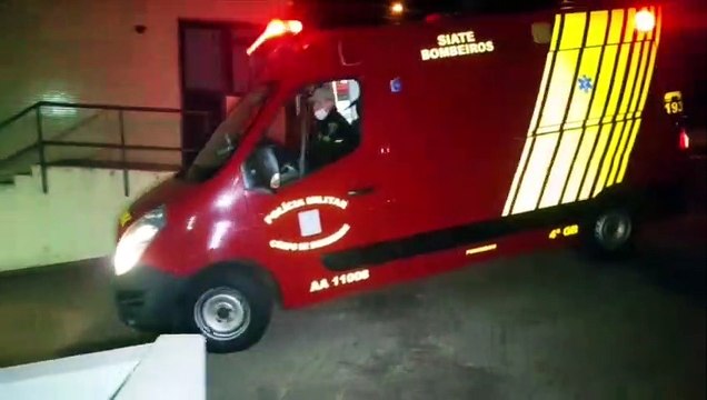 Siate atende motociclista ferido em colisão de trânsito na Avenida Tito Muffato