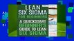 About For Books  Lean Six Sigma For Beginners: A Quickstart Beginner s Guide To Lean Six Sigma