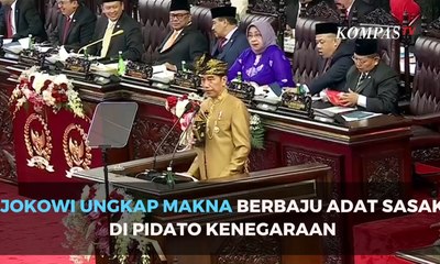 Jokowi Berbaju Adat Sasak di Pidato Kenegaraan, Ini Maknanya!