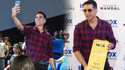 Akshay Kumar hosts special screening of Mission Mangal for school kids; Watch Video |FilmIBeat