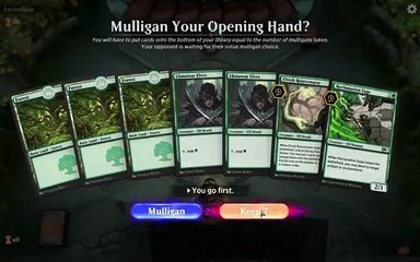 Mono Green vs Turn One (Standard)