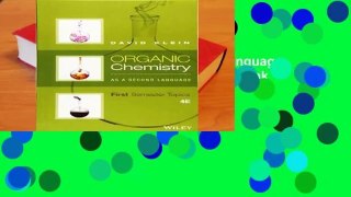 Organic Chemistry As a Second Language: First Semester Topics  Best Sellers Rank : #2
