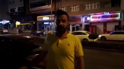 Kağıt gibi ezilen araçtan hafif yaralarla kurtuldu