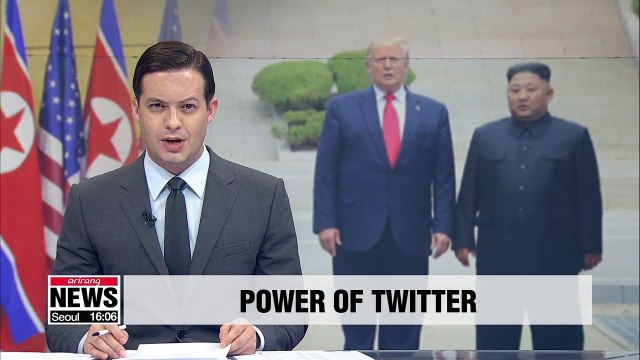 Kim Jong-un called within 10 minutes of Trump's Twitter invitation to meet at DMZ: Trump