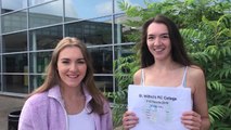 St Wilfrid's RC College students celebrate A Level results