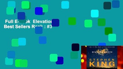 Full E-book  Elevation  Best Sellers Rank : #3