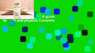 Full version  No bullshit guide to math and physics Complete