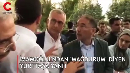 İmamoğlu'dan 'mağdurum' diyen yurttaşa yanıt