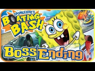 SpongeBob&#39;s Boating Bash Walkthrough Part 7 (Wii) Final Boss + Ending