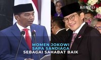 Jokowi Sapa Sandiaga Sebagai Sahabat Baik di Sidang Tahunan MPR 2019