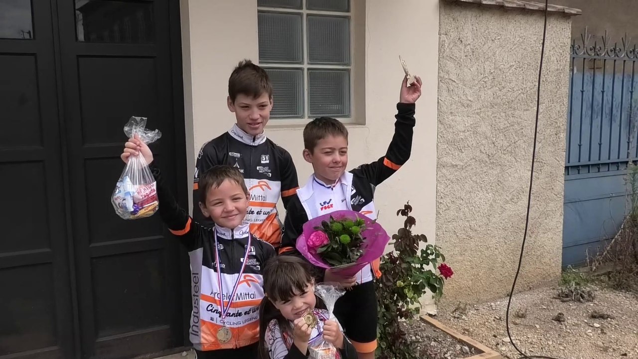 Courses des pré-licenciés/poussins  -Verdun - sur - le - Doubs le 15/08/2019