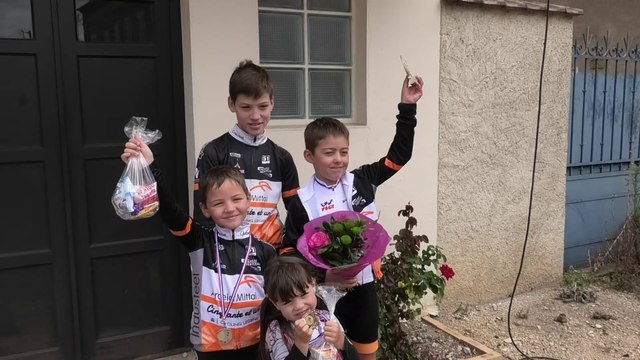 Courses des pré-licenciés/poussins -Verdun - sur - le - Doubs le 15/08/2019