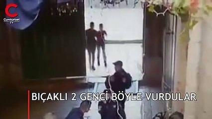 Kan donduran görüntüler! Yaralanıp yere düşen gence ateş etmeye devam ettiler