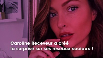 Caroline Receveur sans maquillage, montre son acné hormonale