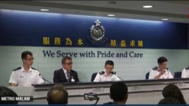 Demonstrasi di Bandara Hong Kong, 5 Orang Ditangkap