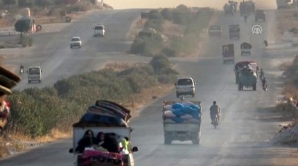 İdlib'de Kurban Bayramı'nda 124 bin civarı sivil yerinden edildi