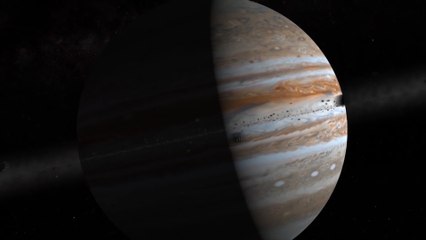 Júpiter sufrió la colisión frontal de un planeta masivo