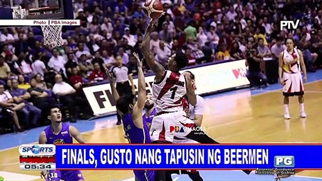 Finals, gusto nang tapusin ng Beermen