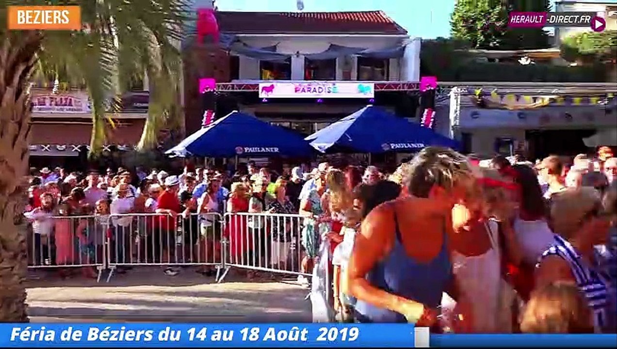 Ouverture de la Féria de Beziers - 14 au 18 Août 2019