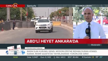 Bakan Akar ve komutanlar Şanlıurfa'da