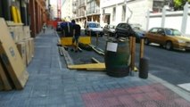 La hostelería bilbaína prepara las terrazas en vísperas  de la Aste  Nagusia