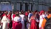 Thousands join annual Russian folk festival in St Petersburg