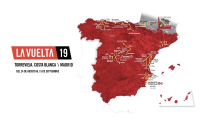 Así será el recorrido de La Vuelta a España 2019