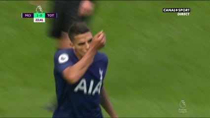 Manchester City - Tottenham  : égalisation de Lamela pour les Spurs