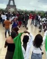 Les Ivoiriens de la Diaspora rendent un vibrant hommage à Arafat DJ devant la Tour Eiffel