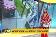¡Atención Ciclistas! Aumenta robo de bicicletas en Cercado de Lima