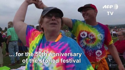 Celebrations kick off for 50th anniversary of legendary Woodstock festival