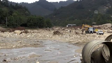 Sel bölgesindeki çalışmalar yeniden başladı