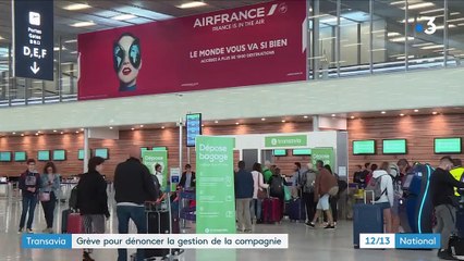 Grève à Transavia : la gestion de la compagnie aérienne dénoncée