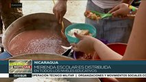 Inicia última entrega anual de merienda escolar en Nicaragua