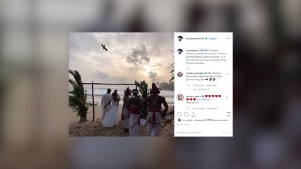 María Patiño se ha casado con Ricardo Rodríguez en Sri Lanka Fecha