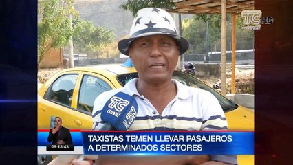 Cooperativas de taxis demandan seguridad en sectores de Guayaquil