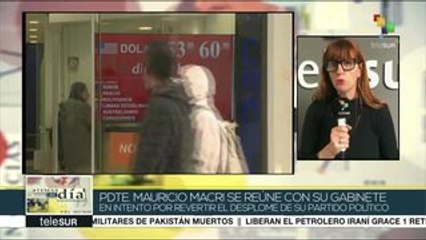 Argentina: ciudadanos protestan contra crisis económica