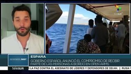 UE: 6 países se comprometen a recibir a refugiados del buque Open Arms