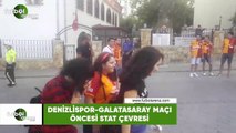 Denizlispor - Galatasaray maçı öncesi stat çevresi