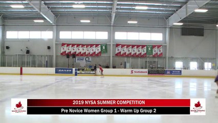 2019 NYSA Summer Competition - Pre Novice Women Group 1 & 2 - Short Program