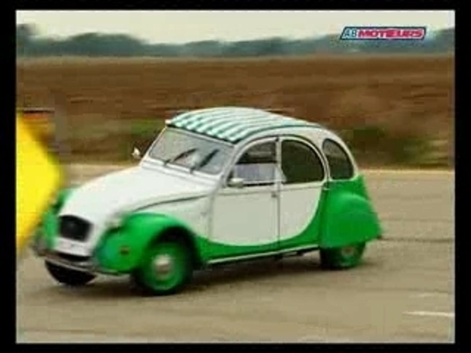 2cv sur le dos