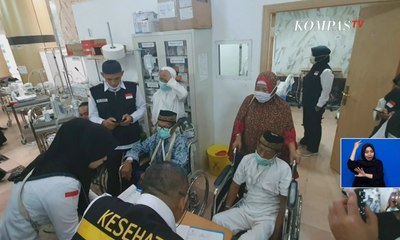 Ribuan Anggota Jemaah Dirawat di Klinik Kesehatan Haji