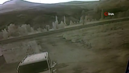 Araç defalarca takla attı, burunları bile kanamadı... O anlar kamerada