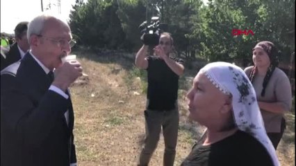Kılıçdaroğlu'na Boğazlıyan Çalapverdi köyünde ayran ikramı