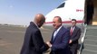 DHA DIŞ - Çavuşoğlu Sudan Hartum havalimanında karşılandı