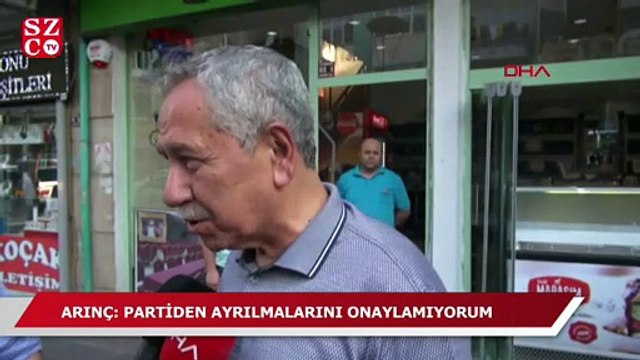 Bülent Arınç'tan yeni parti açıklaması: Yaptıkları yanlış