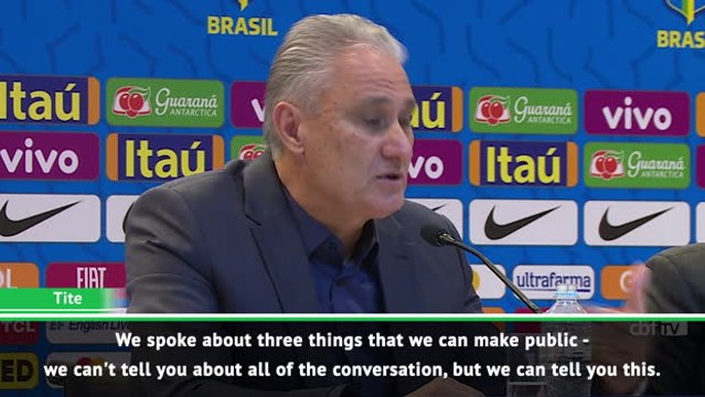 Neymar is 'calm' about uncertain PSG future - Tite