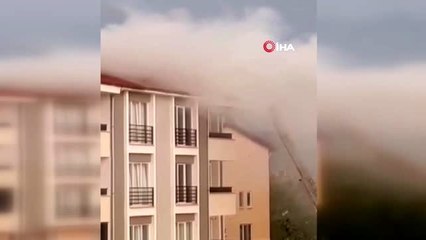 Tokat Niksar'da korkutan yangın